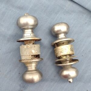 Vintage Silver Door Knobs NWOT